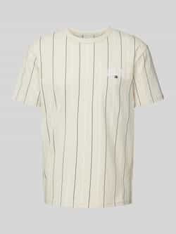 Tommy Jeans T-shirt met streepmotief