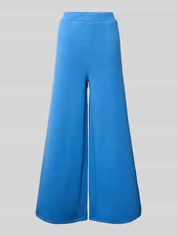 Vila Wide leg stoffen broek met steekzakken model 'SIFFI'