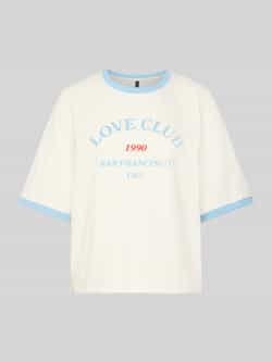 Vero Moda Relaxed fit T-shirt van puur katoen model 'TOVA'