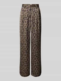 Bash Straight leg stoffen broek met bandplooien model 'BLOY'