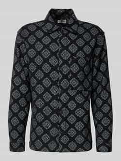 Jack & jones Slim fit vrijetijdsoverhemd met borstzak model 'AZTEK'
