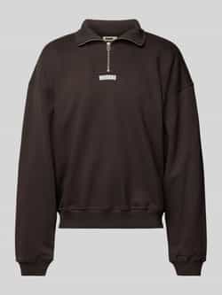 WOODBIRD Sweatshirt met opstaande kraag model 'Lee'