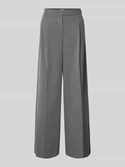 Jake*s Collection Stoffen broek met bandplooien