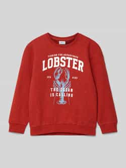 Name it Sweatshirt met motief- en statementprint model 'FABIAN'