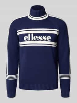 Ellesse Gebreide pullover met opstaande kraag model 'PELLINI'