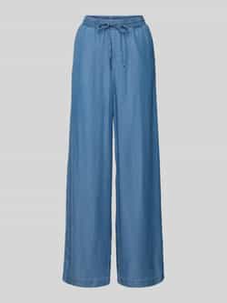 Vero Moda Regular fit wijde broek met tunnelkoord model 'BREE'
