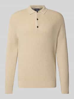 OLYMP Level Five Gebreide pullover met kentkraag