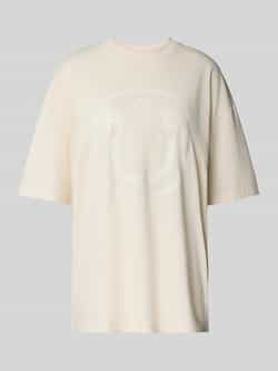 Hugo Blue Oversized T-shirt van puur katoen