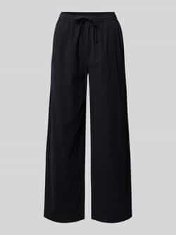Soyaconcept Wide leg stoffen broek met verkort model 'CISSIE'
