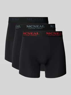 MCNEAL Boxershort met band met label in een set van 3 stuks
