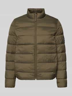 Pepe Jeans Regular fit gewatteerd jack met opstaande kraag