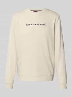 Tommy Hilfiger Regular fit sweatshirt van katoenmix model 'TRACK TOP'