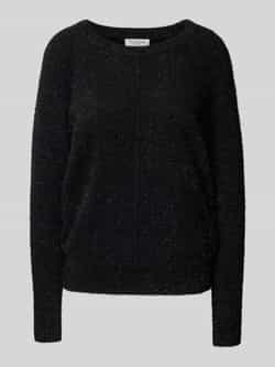 Christian Berg Woman Gebreide pullover van viscose met effectgaren
