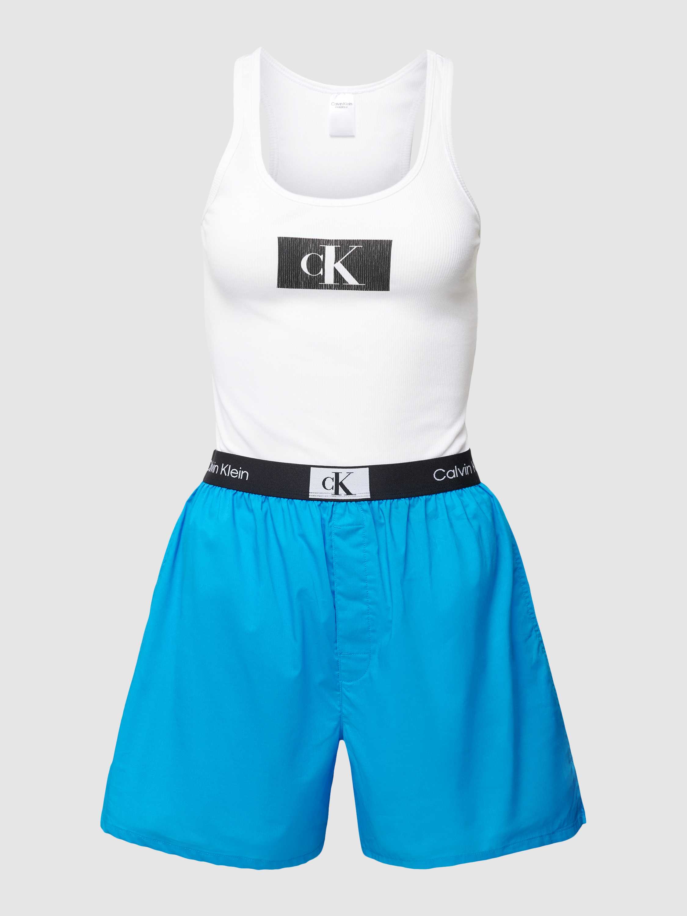 Calvin Klein Underwear Korte broek met elastische band met logo model '1996'