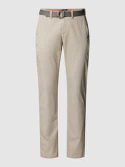 MC NEAL Slim fit chino met riem