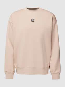 HUGO Sweatshirt met labelpatch