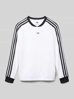 adidas Originals Shirt met lange mouwen en ribboorden