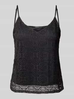 Vero Moda Comfort fit top met bandjes met kant model 'MAYA'