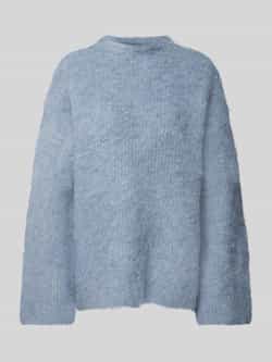 Pieces Loose fit gebreide pullover met scheerwol model 'MALA'