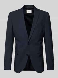 S.Oliver BLACK LABEL Colbert met paspelzak op de borst model 'Pure Flex'