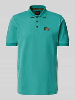PME Legend Poloshirt met labeldetail