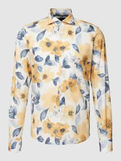 JOOP! Collection Slim fit vrijetijdsoverhemd met all-over print