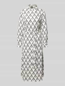 Gant Midi-jurk met strikceintuur