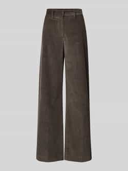 Weekend Max Mara Wide leg corduroy broek van puur katoen model 'TANIA'