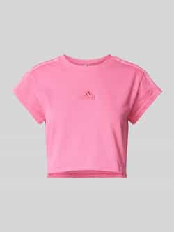 ADIDAS SPORTSWEAR Kort T-shirt met labelstitching