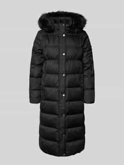 Lauren Ralph Lauren Gewatteerde lange jas met capuchon en ritszakken