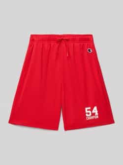 Champion Regular fit sweatshorts met labelprint