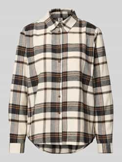 Only Regular fit shirt van katoenen flanel model 'FIE'