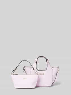 Guess Handtas met labelapplicatie model 'HELINA'