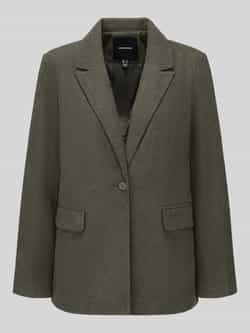 Vero Moda Loose fit lange blazer met stijgende reverskraag model 'NORA'