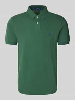 Polo Ralph Lauren Custom slim fit poloshirt met labelstitching
