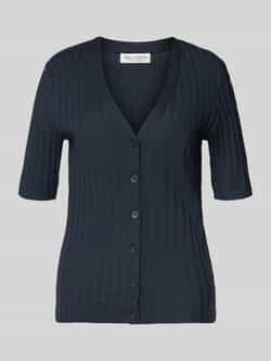Marc O'Polo Slim fit cardigan van een mix van modal en katoen