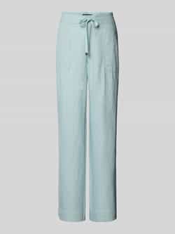 Lauren Ralph Lauren Loose fit linnen broek met elastische band model 'JOVONIE'