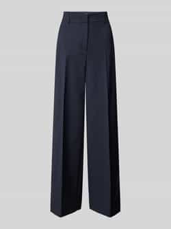 Weekend Max Mara Flared wollen broek met persplooien model 'VISIVO'