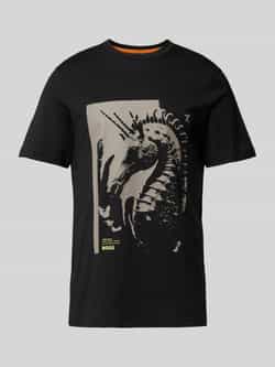 Boss Orange T-shirt met motiefprint