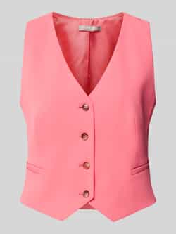 Christian Berg Woman Selection Gilet met strookzakken