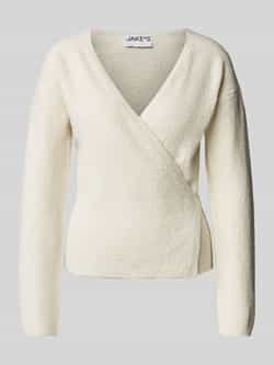 Jake*s Casual Gebreide pullover in wikkellook