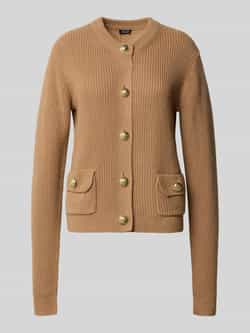 Joop! Gebreid jack met wol en kasjmier model 'Kimberly'