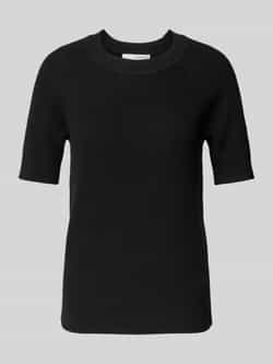Selected Femme Gebreid shirt met ronde hals model 'SLFELINNA'