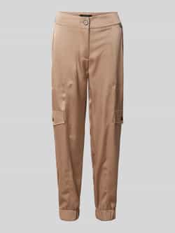 Marc Cain Relaxed fit cargobroek met steekzakken