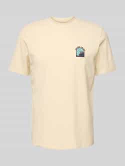 Blend T-shirt met motief- en statementstitching model 'JOBBE'