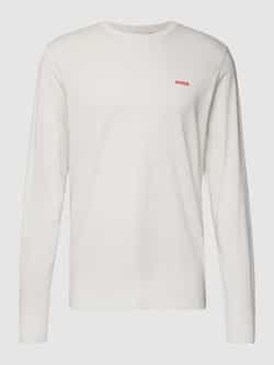 HUGO Sweatshirt met labeldetail model 'Derol'