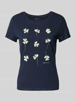 Tom Tailor Denim T-shirt met motief- en labelprint