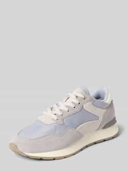 HOFF Sneakers van leermix met logodetail model 'City'