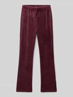 Only Regular fit sweatpants in fluweellook model 'REBEL'