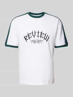 REVIEW T-shirt met ronde hals